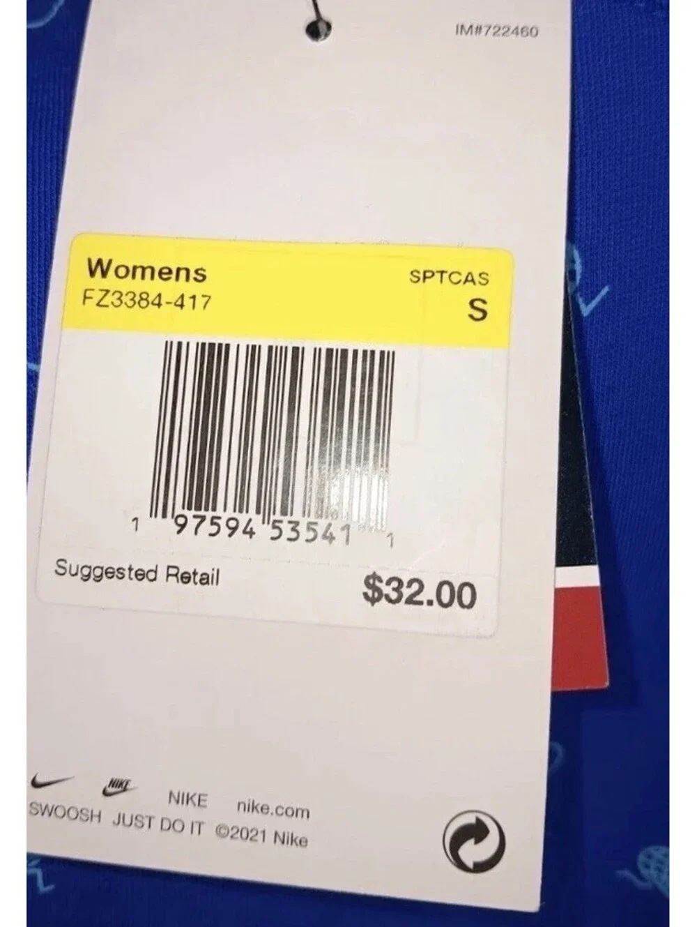Nike Team USA All Over Print Muscle Tank Top Women's Shirt Small FZ3384-417